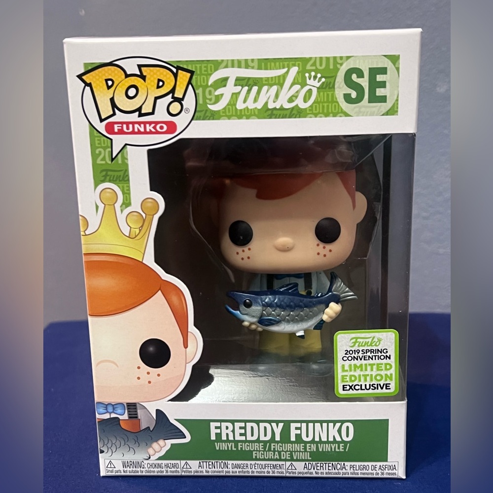 Freddy funko fishing funko Pop SE 2019 Convention Exclusive Figure